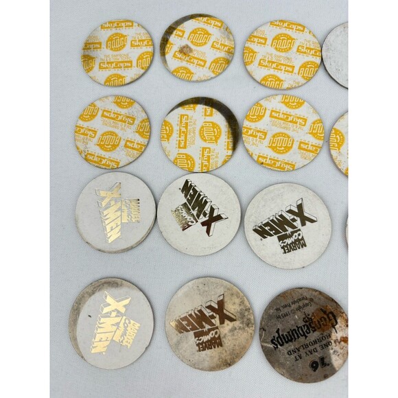 Lot Of 29 Skycaps -‎ Pogs Milk Caps - Simpsons - Marvel - X-men- Goosebumps - Picture 8 of 12